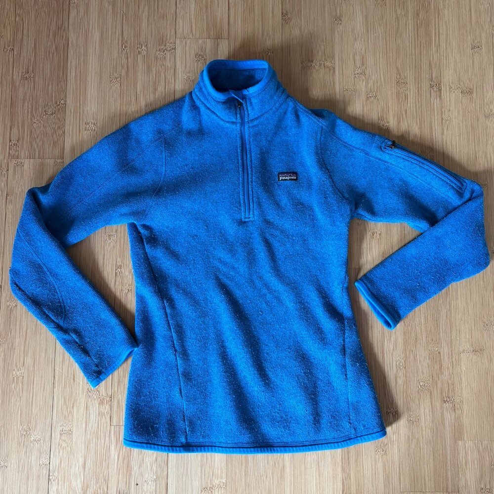 Patagonia better sweater half zip up